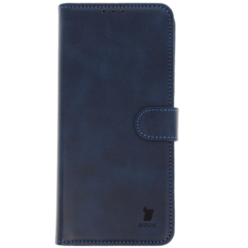 Etui z klapką Bizon Case Pocket do Xiaomi Redmi 14C 4G granatowe