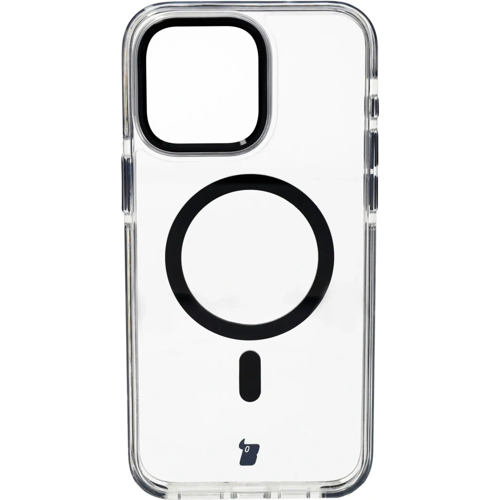 Hurtownia GSM - Bizon Case Marco Apple iPhone 15 Pro Max klar mit schwarzem Rahmen - BIZ6997 - {ean13} - Hurt