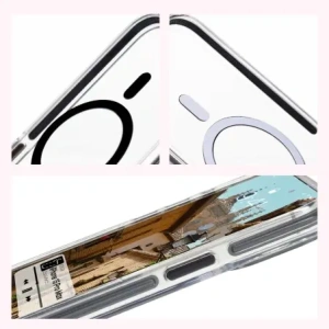 Hurtownia GSM - Bizon Case Marco Apple iPhone 15 Pro Max klar mit schwarzem Rahmen - BIZ6997 - {ean13} - Hurt