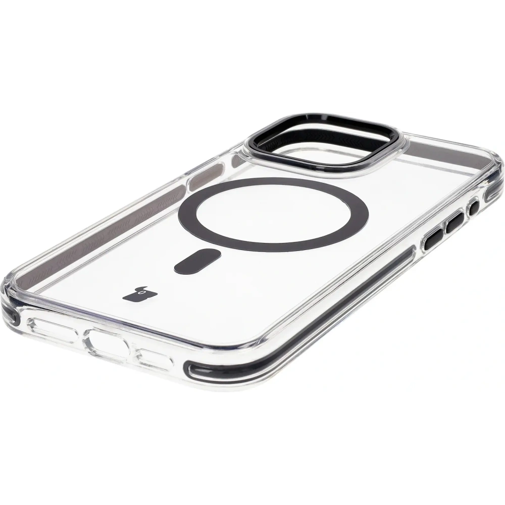 Hurtownia GSM - Bizon Case Marco Apple iPhone 15 Pro Max átlátszó fekete kerettel - BIZ6997 - {ean13} - Hurt