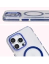 Hurtownia GSM - Bizon Case Marco Apple iPhone 15 Pro Max klar mit blauem Rahmen - BIZ6998 - {ean13} - Hurt