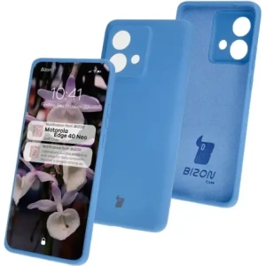 Hurtownia GSM - Bizon Husă Moale Motorola Edge 40 Neo albastră - BIZ6999 - {ean13} - Hurt