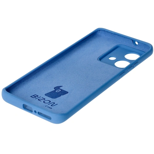 Silikonowe etui Bizon Soft Case do Motorola Edge 40 Neo niebieskie