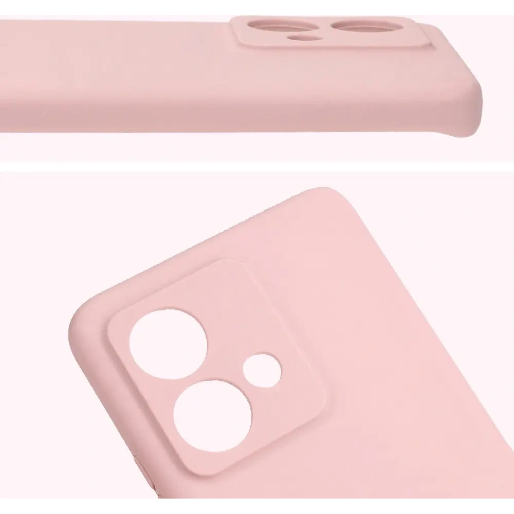Hurtownia GSM - Bizon puha tok Motorola Edge 40 Neo púder rózsaszín - BIZ7000 - {ean13} - Hurt