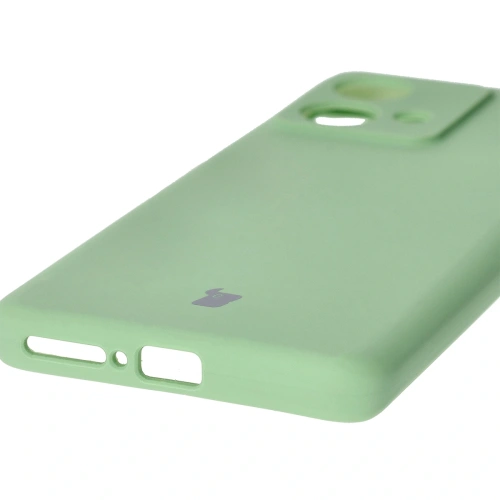 Silikonowe etui Bizon Soft Case do Motorola Edge 40 Neo jasnozielony