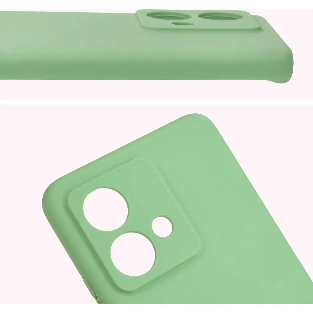 Hurtownia GSM - Silikonowe etui Bizon Soft Case do Motorola Edge 40 Neo jasnozielony - BIZ7001 - {ean13} - Hurt