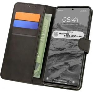 Hurtownia GSM - Husă de birou Bizon pentru Motorola Edge 50 Fusion neagră - BIZ7004 - {ean13} - Hurt