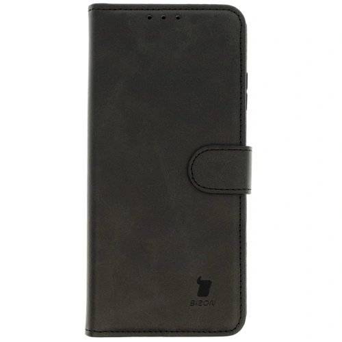 Etui z klapką Bizon Case Pocket do Motorola Edge 50 Fusion czarne