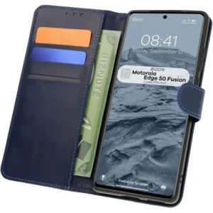 Hurtownia GSM - Bizon Caz Pouch Motorola Edge 50 Fusion albastru marin - BIZ7005 - {ean13} - Hurt