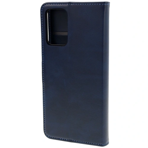 Etui z klapką Bizon Case Pocket do Motorola Edge 50 Fusion granatowe