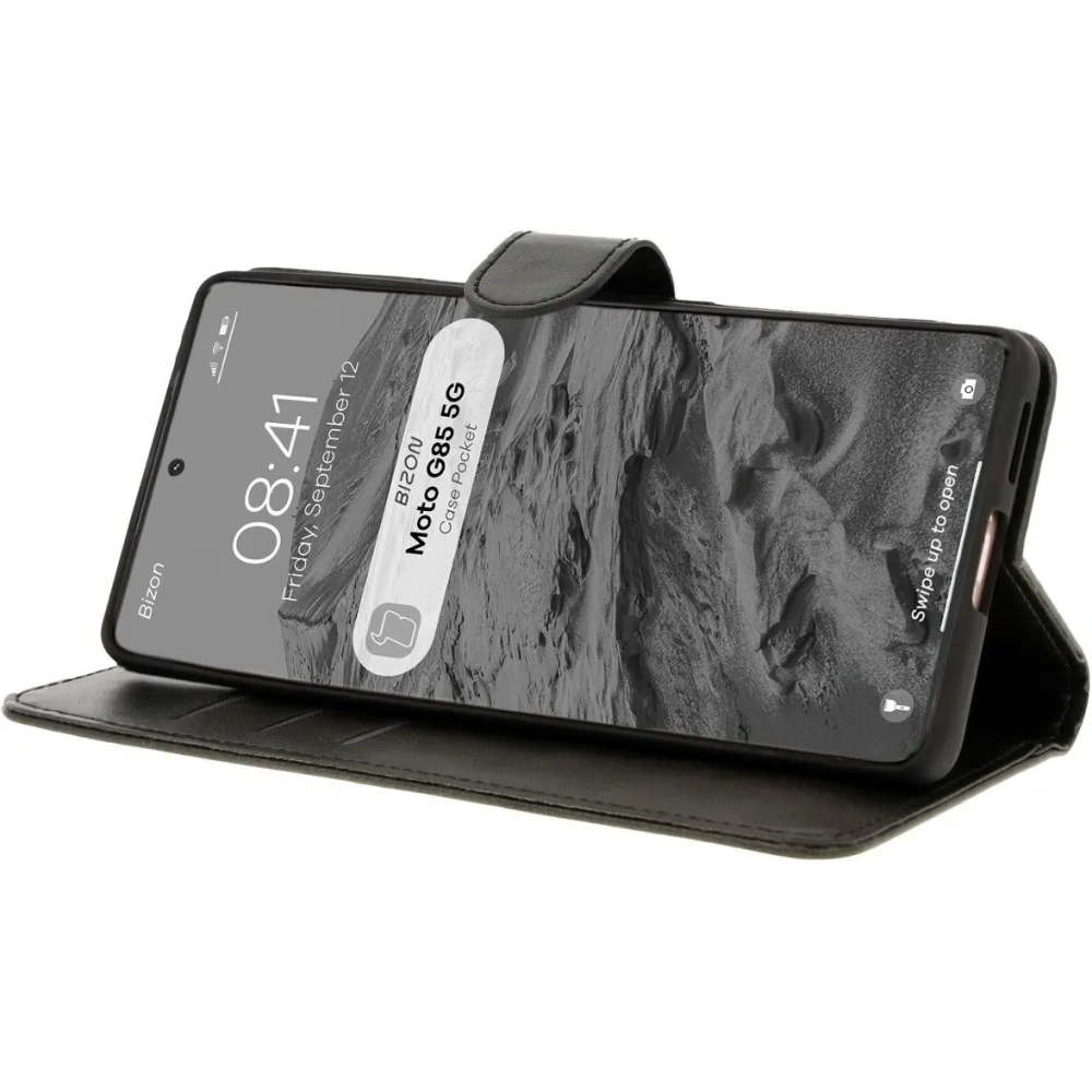 Hurtownia GSM - Bizon Case Pocket Motorola Moto G85 5G schwarz - BIZ7007 - {ean13} - Hurt