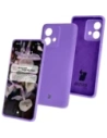 Bizon Soft Case Motorola Edge 40 Neo sötétlila