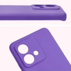Hurtownia GSM - Caz moale Bizon pentru Motorola Edge 40 Neo violet închis - BIZ7012 - {ean13} - Hurt