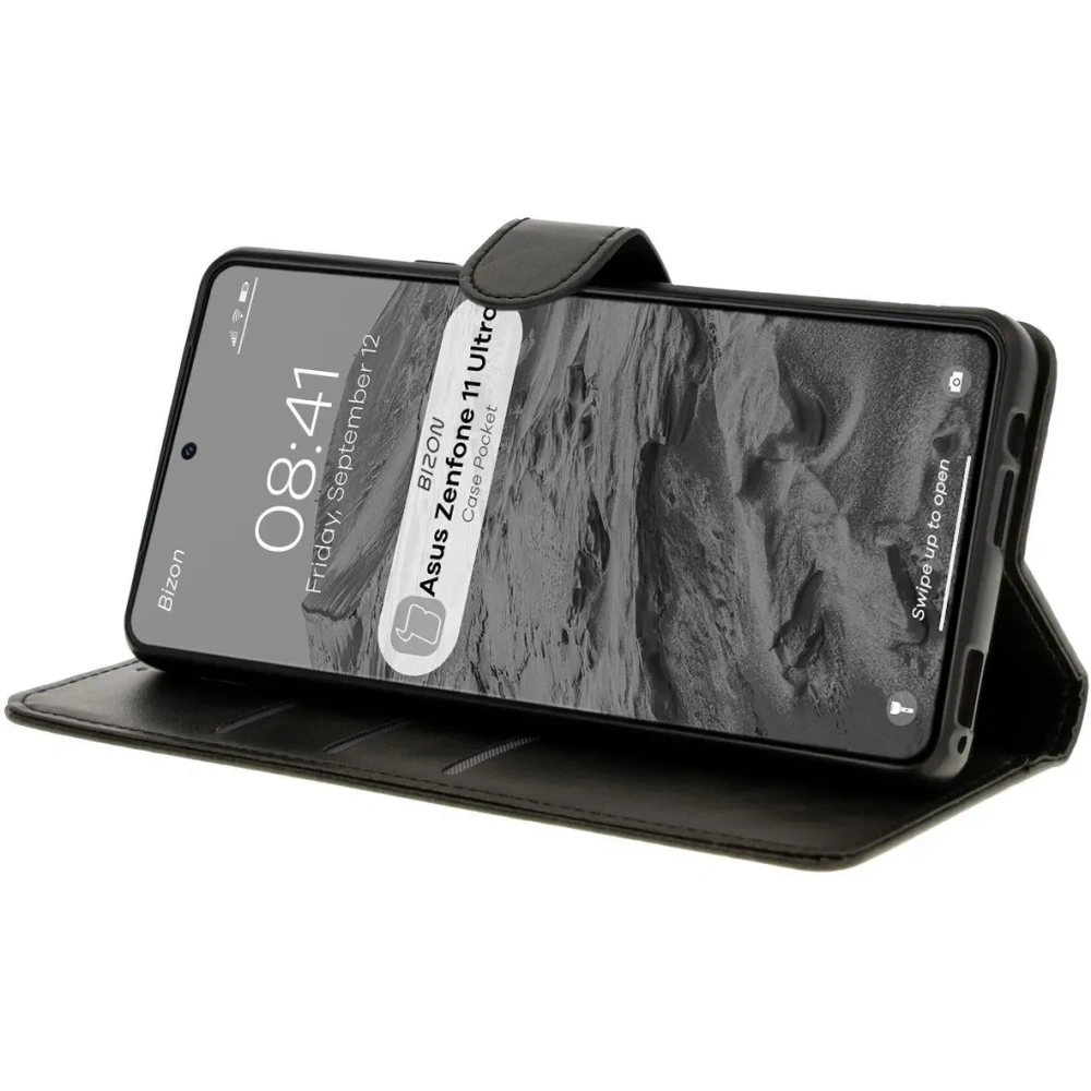 Hurtownia GSM - Bizon Case Pocket Asus Zenfone 11 Ultra schwarz - BIZ7014 - {ean13} - Hurt