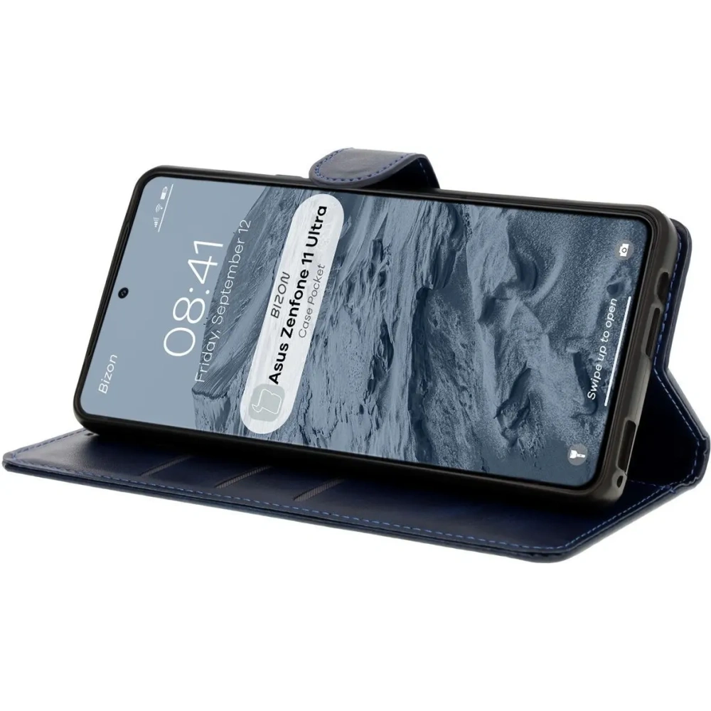 Hurtownia GSM - Bizon Case Pocket Asus Zenfone 11 Ultra albastru marin - BIZ7015 - {ean13} - Hurt