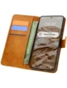 Etui z klapką Bizon Case Pocket do Xiaomi 14T Pro hnědé