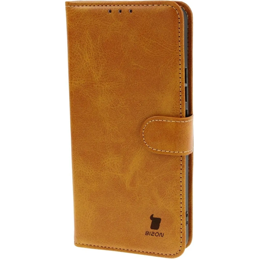 Hurtownia GSM - Etui z klapką Bizon Case Pocket do Xiaomi 14T Pro hnědé - BIZ7019 - {ean13} - Hurt