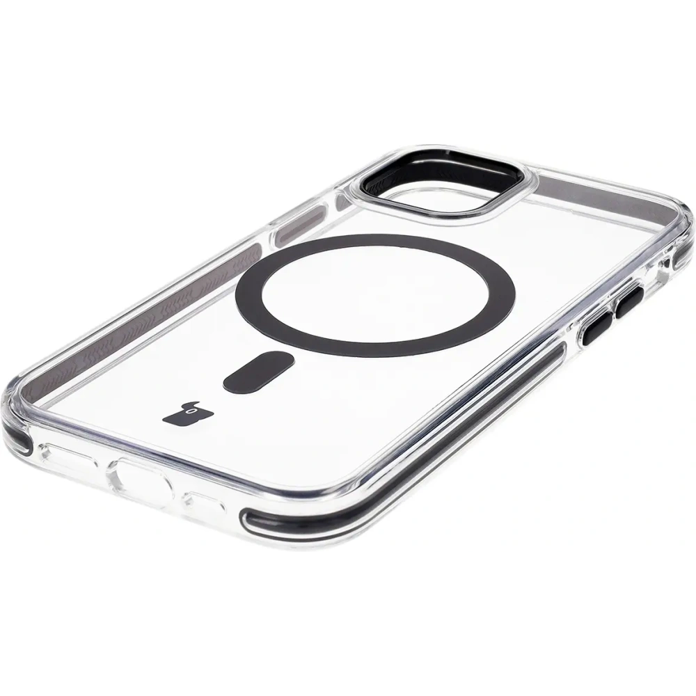 Wholesale Bizon Case Marco Apple iPhone 12 Pro / 12 clear with black frame - BIZ7022 - {ean13} - Hurt