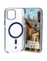 Hurtownia GSM - Etui z pierścieniem magnetycznym Bizon Case Marco do Apple iPhone 12 Pro / 12 przezroczyste z niebieską ramką - BIZ7023 - {ean13} - Hurt