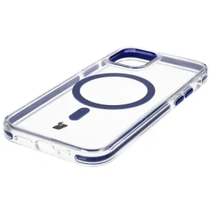 Hurtownia GSM - Etui s magnetickým prstenem Bizon Case Marco pro Apple iPhone 12 Pro / 12 průhledné s modrým rámečkem - BIZ7023 - {ean13} - Hurt