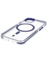 Hurtownia GSM - Etui z pierścieniem magnetycznym Bizon Case Marco do Apple iPhone 12 Pro / 12 przezroczyste z niebieską ramką - BIZ7023 - {ean13} - Hurt
