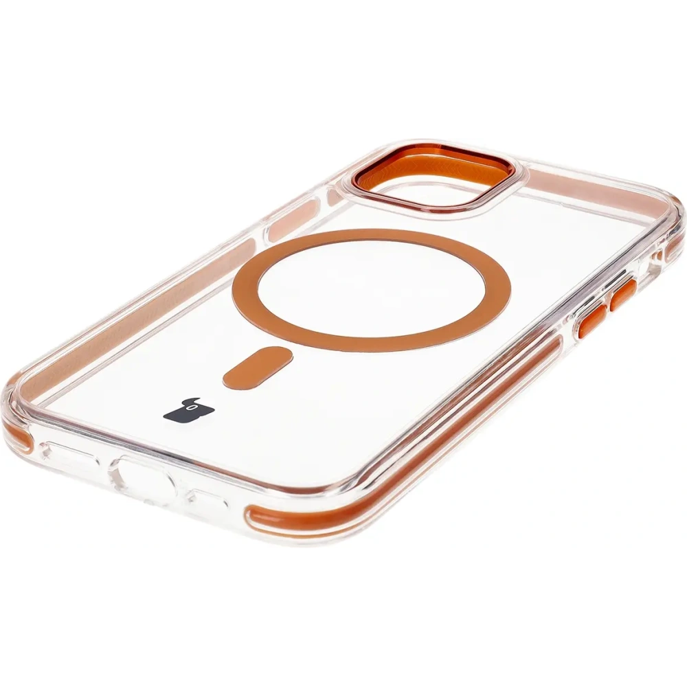 Hurtownia GSM - Bizon Case Marco Apple iPhone 12 Pro / 12 átlátszó narancssárga kerettel - BIZ7024 - {ean13} - Hurt