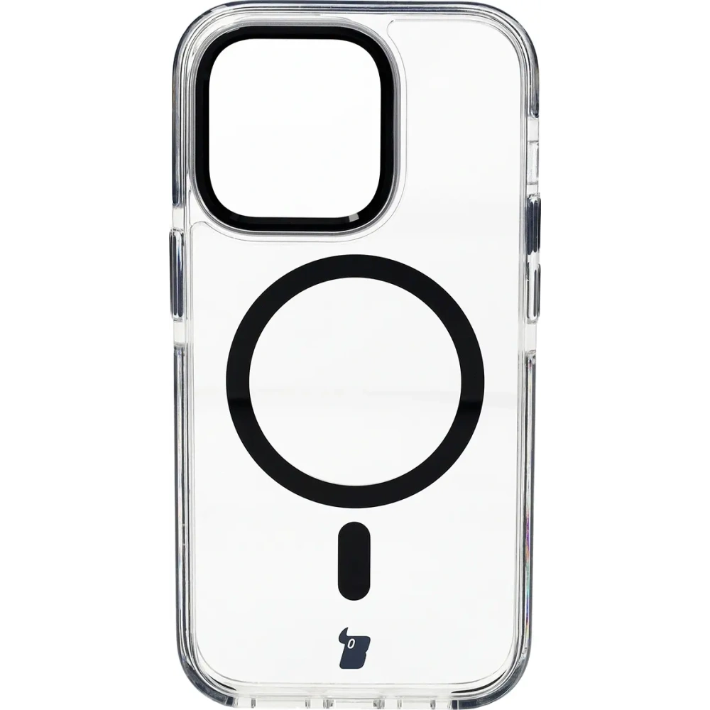 Hurtownia GSM - Bizon Case Marco Apple iPhone 14 Pro transparent cu ramă neagră - BIZ7025 - {ean13} - Hurt
