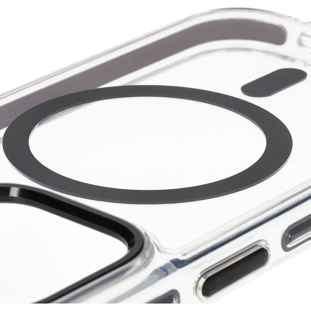 Hurtownia GSM - Bizon Case Marco Apple iPhone 14 Pro transparent cu ramă neagră - BIZ7025 - {ean13} - Hurt