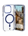 Hurtownia GSM - Bizon Case Marco Apple iPhone 14 Pro transparent cu cadru albastru - BIZ7026 - {ean13} - Hurt