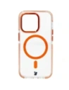 Wholesale Bizon Case Marco Apple iPhone 14 Pro clear with orange frame - BIZ7027 - {ean13} - Hurt