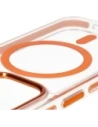 Hurtownia GSM - Bizon Case Marco Apple iPhone 14 Pro clar cu cadru portocaliu - BIZ7027 - {ean13} - Hurt