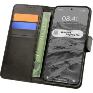Hurtownia GSM - Bizon tok Motorola Edge 50 Neo fekete - BIZ7029 - {ean13} - Hurt