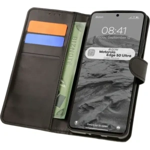 Hurtownia GSM - Bizon Case Pocket Motorola Edge 50 Ultra negru - BIZ7032 - {ean13} - Hurt
