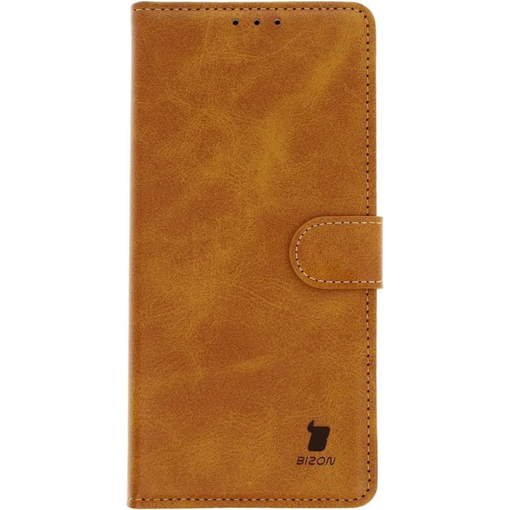 Hurtownia GSM - Etui s klopou Bizon Case Pocket pro Motorola Moto G35 5G hnědé - BIZ7034 - {ean13} - Hurt