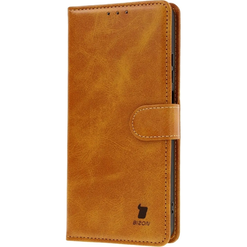 Hurtownia GSM - Etui s klopou Bizon Case Pocket pro Motorola Moto G35 5G hnědé - BIZ7034 - {ean13} - Hurt