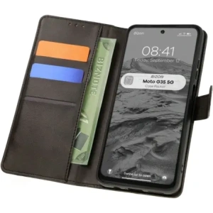 Hurtownia GSM - Bizon tok zseb Motorola Moto G35 5G fekete - BIZ7035 - {ean13} - Hurt