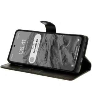 Hurtownia GSM - Bizon tok zseb Motorola Moto G35 5G fekete - BIZ7035 - {ean13} - Hurt