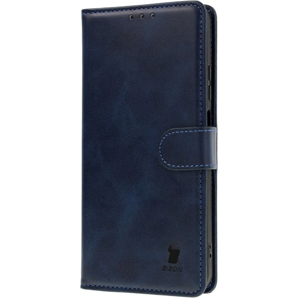 Hurtownia GSM - Etui z klapką Bizon Case Pocket do Motorola Moto G35 5G granatowe - BIZ7036 - {ean13} - Hurt