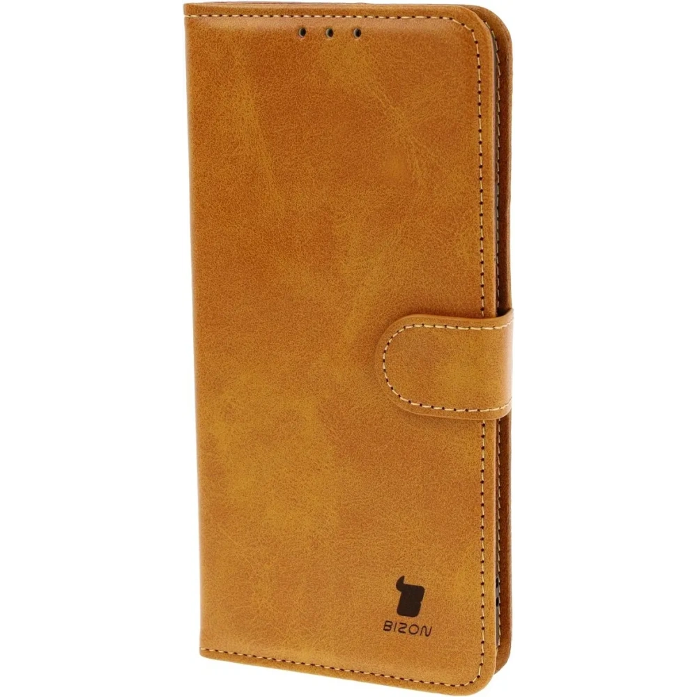 Hurtownia GSM - Etui z klapką Bizon Case Pocket do Oppo Reno 12 brązowe - BIZ7037 - {ean13} - Hurt