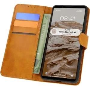 Hurtownia GSM - Bizon Tasche für Sony Xperia 1 VI braun - BIZ7040 - {ean13} - Hurt