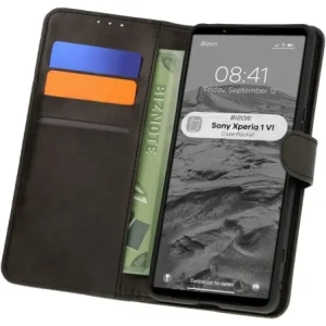 Hurtownia GSM - Bizon tok zseb Sony Xperia 1 VI fekete - BIZ7041 - {ean13} - Hurt
