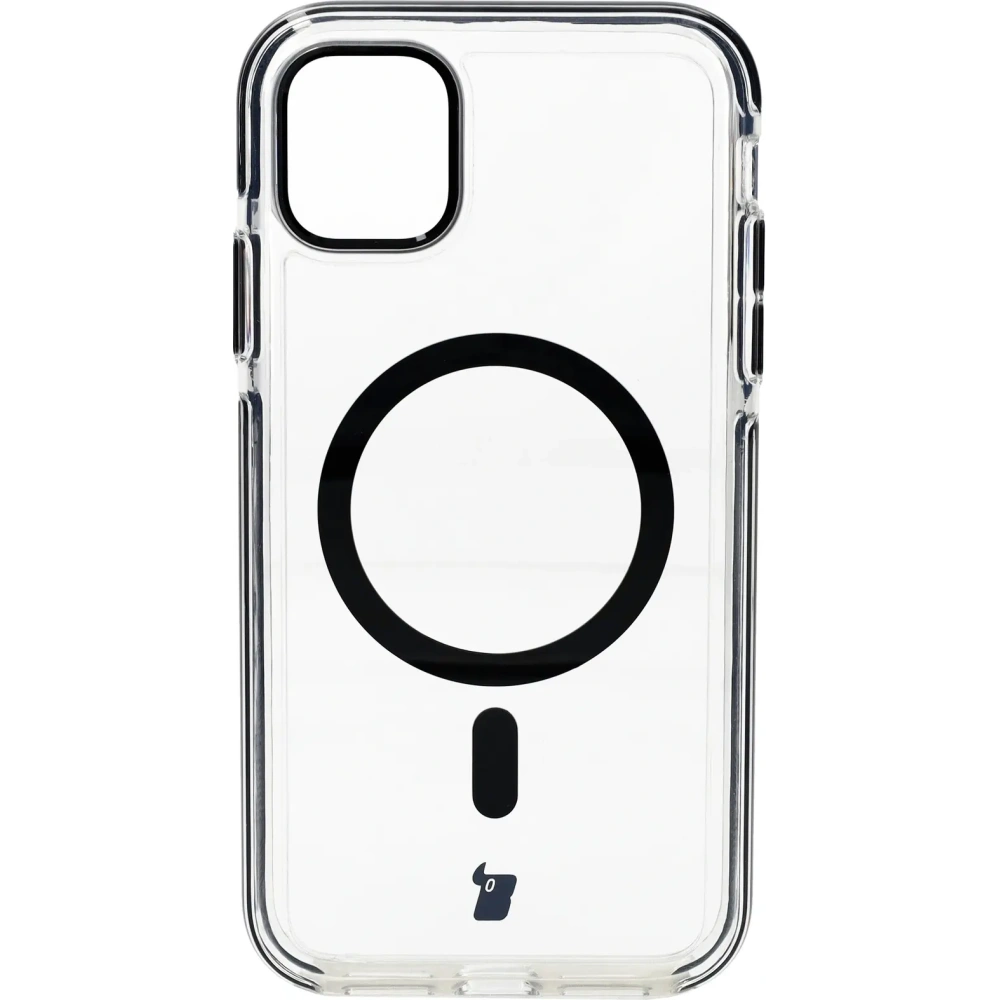 Wholesale Bizon Case Marco Apple iPhone 11 clear with black frame - BIZ7043 - {ean13} - Hurt