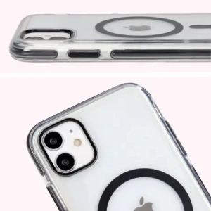 Wholesale Bizon Case Marco Apple iPhone 11 clear with black frame - BIZ7043 - {ean13} - Hurt