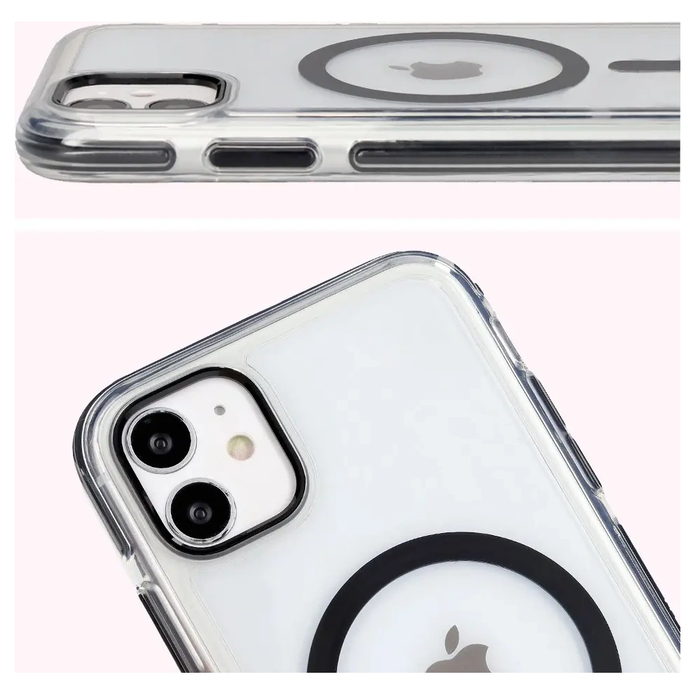 Hurtownia GSM - Bizon Case Marco Apple iPhone 11 klar mit schwarzem Rahmen - BIZ7043 - {ean13} - Hurt