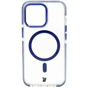 Wholesale Bizon Case Marco Apple iPhone 13 Pro clear with blue frame - BIZ7044 - {ean13} - Hurt