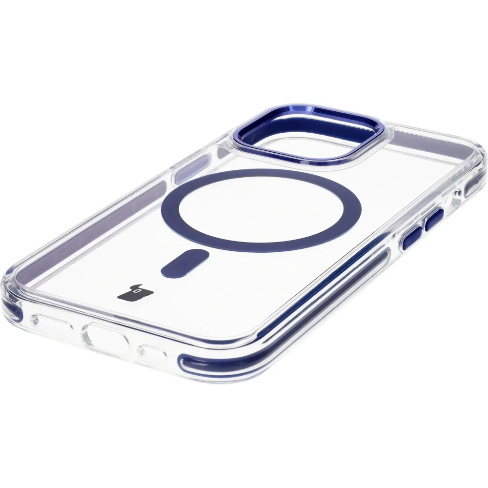 Hurtownia GSM - Bizon Case Marco Apple iPhone 13 Pro klar mit blauem Rahmen - BIZ7044 - {ean13} - Hurt