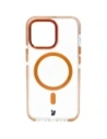Wholesale Bizon Case Marco Apple iPhone 13 Pro clear with orange frame - BIZ7045 - {ean13} - Hurt