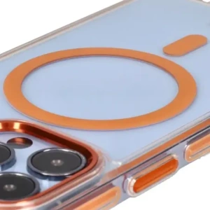 Wholesale Bizon Case Marco Apple iPhone 13 Pro clear with orange frame - BIZ7045 - {ean13} - Hurt