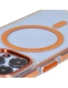Wholesale Bizon Case Marco Apple iPhone 13 Pro clear with orange frame - BIZ7045 - {ean13} - Hurt