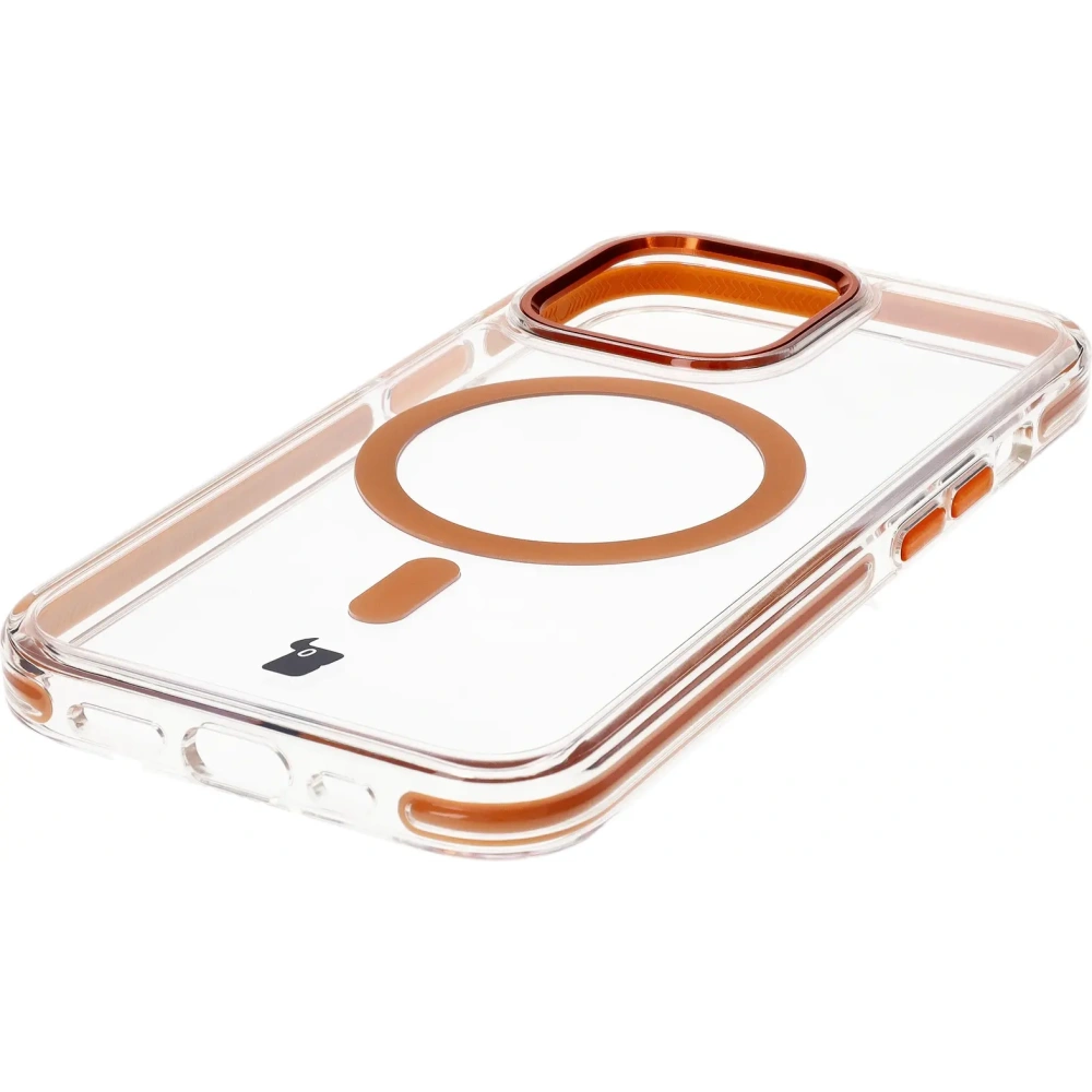 Wholesale Bizon Case Marco Apple iPhone 13 Pro clear with orange frame - BIZ7045 - {ean13} - Hurt